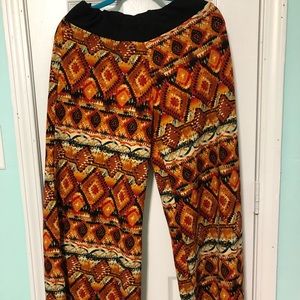 Tribal Palazzo Pants
